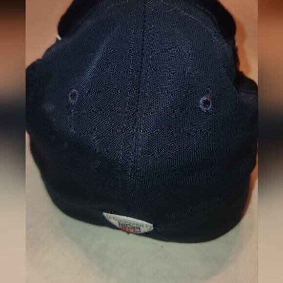 Reebok NFL Authentic Sideline Chicago Bears Baseball Cap Blue Orange preowned - Picture 6 of 13